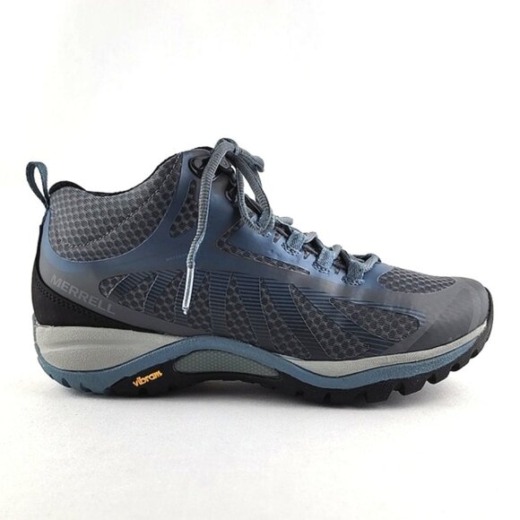Merrell Shoes - Merrell Women's Siren Edge 3 Waterproof Rock Bluestone Hiking Boots Size 7.5